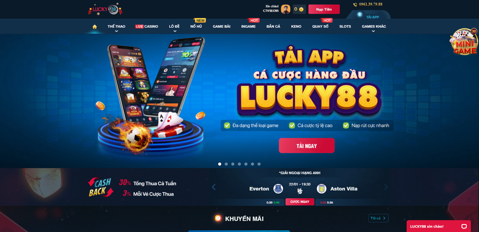 Lucky88 - điểm hẹn cá cược số 1 châu Á